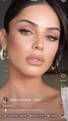 Clean Makeup Wedding, Makeup Inspo For Wedding Guest, Bride Makeup For Hazel Eyes, Bridesmaid Makeup Pink Dress, Demure Makeup Look, Bridal Makeup Deep Set Eyes, Bridal No Makeup Makeup, Soft Glam Hazel Eyes, Wedding Makeup Asian Eyes