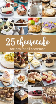 25 cheesecake recipes for all occasions