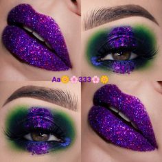 Makeup looks/makeup ideas/eye makeup/eye shadow looks/ lips/ lipsticks/ liparts/ violet Makeup Artist Kit Organization, Lipstick Purple, Matte Eye Makeup, Ideal Makeup, Maleficent Costume, Bold Eye Makeup, Makeup Artist Kit, Beauty Makeup Tutorial