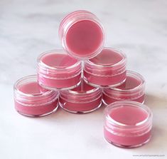 Pink Lemonade Lip Balm | artsy-fartsy mama Pink Lemonade Lip Balm, Diy Lip Balm Containers, Lip Balm Business, Lip Balm Design, Cute Lip Balm, Coconut Oil Lip Balm, Lips Balm, Cosmetic Business, Diy Lip Balm Recipes