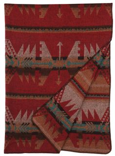 Yellowstone Wool Blend Throw Wood River, Bed Ensemble, Turquoise And Brown, Lee Ann, Wool Throw Blanket, Wool Throw, Native American Fashion, Decorative Blankets, Blanket Stitch