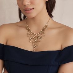 Our Ambrosia necklace is perfect for brides looking to stand out on their big day. Handcrafted with genuine clear crystal stones on 24K gold-plated metal, the statement design is sure to turn heads with any ensemble. The necklace features a simple lobster claw closure for easy wear. All jewelry is made to order in our New York City design studio. Please allow 7-14 business days for production from the order date. Measurements: 16" L with 2" extension; 3 1/4" pendant drop Crystal Stones, Bride Look, Gold Crystal, City Design, Bridal Necklace, Easy Wear, Clear Crystal, Lobster Claw, Stones And Crystals