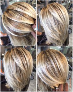 Hair With Highlights, Framing Layers, Cool Blonde Hair, Light Blonde Hair, Gorgeous Hair Color, Layered Haircut, Blonde Hair With Highlights