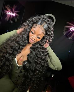 Hair Inspired, Blowout Hair, Hot Hair Styles, Braids For Black Hair, Full Lace Wig, Aesthetic Hair