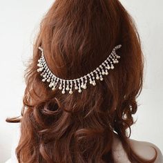 Excited to share the latest addition to my #etsy shop: Rhinestone and Pearl Bridal Hair Chain, Wedding Hair Piece Crystal, Wedding Halo Hair Piece Pearls, Head Chain Wedding Hair Accessories https://etsy.me/3jzgiAt #bridalhairchain #rhinestonehalo #headpieceforbride #b Head Chain Wedding, Hair Chain Wedding, Pearl Headpiece Wedding, Bridal Hair Chain, Pearl Bridal Hair, Bride Hair Piece, Flower Hair Accessories Wedding, Hair Chain, Wedding Halo