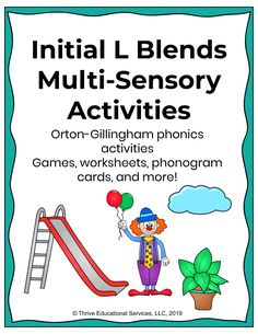 an activity for children to learn how to use the game, including games and more