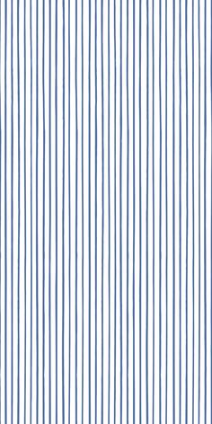 a blue and white striped wallpaper with vertical lines