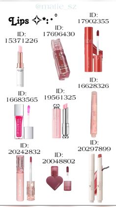 Ids shein Lip Gloss From Shein, Things To Search On Shein, Shein Lip Gloss, Shein Lipstick, Shein Id Codes, Cute Shein Finds, Shein Must Haves, Shein Makeup, Homemade Hair Growth Oil