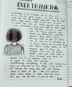 I overthink a lot it causes me to miss out on alot of good things... Aesthetic Cute Drawings For Journal, Some Ideas For Diary, Journal Ideas Cute Aesthetic, All About Me Diary Ideas, Make Diary Ideas, Things To Do In Journals Ideas, How To Write Journal Ideas, Note To Self Journal Ideas, How To Write Notes Ideas