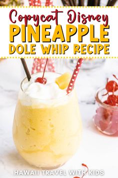 Craving a taste of Disney at home? Try our insanely delicious Copycat Disney Pineapple Dole Whip Recipe! This easy Dole Whip recipe shows you how to make Dole Whip at home with just a few simple ingredients. Perfect for hot days, this pineapple dessert is one of the best easy summer desserts you'll ever try. Bring a bit of magic to your kitchen with this Disney World recipes copycat treat. Save this pin to enjoy a refreshing Dole Whip Disney-style anytime you like! Disney Copycat Recipes Desserts, Disney Pineapple Dole Whip, Dole Whip Disney Recipe, Pineapple Dole Whip Recipe, Pineapple Whip Recipe, Copycat Recipes Desserts, Disney Dole Whip, Dole Whip Disney