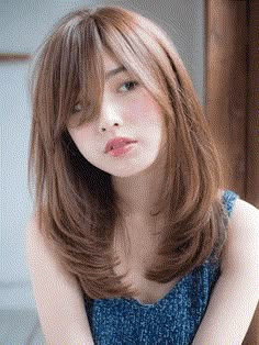 Japanese Haircut, Medium Length Hair With Bangs, Japanese Hairstyle, Haircuts Straight Hair, Long Hair With Bangs, Haircuts For Medium Hair, Hair With Bangs, Haircuts For Long Hair, Asian Hair