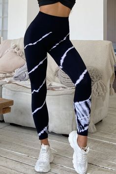 Slim Fit High Waist Long Active Pants - Leggings - FITGGINS Tie Dye Leggings, Maxi Dress Formal, Slim Fit Pants, Seamless Leggings, Slim Pants, Workout Leggings, Women's Leggings, Jumpsuit Dress, Black Pants