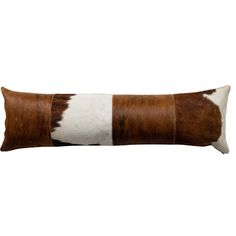 Cowhide Bolster Pillow, Tri-Color-High Fashion Home Log Cabin Interior Ideas, Hide Pillows, Cowhide Pattern, Log Cabin Interior, Crested Butte, Pillow Texture, Bolster Pillow, High Fashion Home, Interior Styles