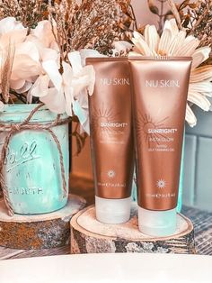 Want a beautiful, golden glow all year round? No matter the season, you can give your skin an instant, sun-kissed finish with Sunright® Insta Glow—no sun required. Formulated for face and body, this tinted gel builds over time, giving you a deeper, natural-looking tan as it fully develops. Sunright® Insta Glow is extremely low-odor, and effortlessly glides onto your skin for smooth and even application. Benefits Delivers an instant bronze finish using naturally sourced minerals. Visible tan appe Self Tanning Tips, Sunless Tanner, Tanning Tips, Tanning Mousse, Skin Colour, Tan Face, Sunless Tanning, Self Tanner, How To Exfoliate Skin