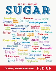 56 names of sugar No Sugar Challenge, Sugar Detox Recipes, 21 Day Sugar Detox, Hidden Sugar, Dehydrated Fruit, Sport Nutrition, Low Carb Baking, Sugar Detox