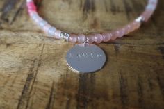 Handmade beaded necklace with hand stamped "MAMA" charm. 18.5 inches Handmade Beaded Necklace, Handmade Beaded Necklaces, Castle Rock, Beaded Necklaces, Hand Stamped, Necklace Etsy, Beauty Book, Beaded Necklace, Jewelry Necklaces