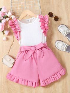 Shein Kids, Kids Dress Wear, Kids Fashion Dress, Kids Designer Dresses, Clothes For Kids, Kids Frocks