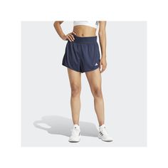 Whether you're training or running errands, you'll love the look of these women's adidas pacer essentials knit high-rise shorts. Click on this WOMEN'S GUIDE to find the perfect fit and more! TECHNOLOGIES & FEATURES AEROREADY technology absorbs moisture to keep you dry Side slits for mobility Curved hem Made with a series of recycled materials, and at least 70% recycled content, this product represents just one of adidas' solutions to help end plastic waste.FIT & SIZING Regular fit 5-in. inseam H Adidas Sporty Activewear With Built-in Shorts, Adidas Activewear With Built-in Shorts, Adidas Athleisure Activewear For Summer, Athleisure Go-dry Shorts, Summer Athleisure Adidas Logo Shorts, Adidas Logo Summer Athleisure Shorts, Summer Athleisure Shorts With Adidas Logo, Adidas Logo Athleisure Summer Shorts, Spring Adidas Activewear For Gym