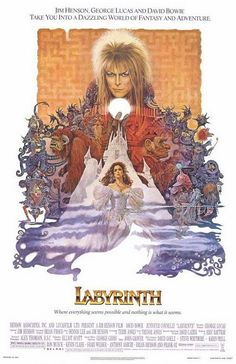 a movie poster for the film labyrinth