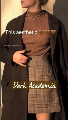 Academia Aesthetic Fashion, Dark Academia Aesthetic Outfit, Academia Aesthetic Outfit, Dark Academia Outfit, Academia Outfits, Dark Academia Clothes, Academia Clothes, Academia Fashion