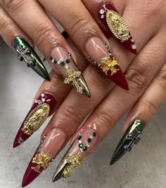 Piercing Inspo, Pretty Nail Designs, Unique Acrylic Nails, Bling Acrylic Nails, Nail Length, Luxury Nails, Dream Nails, Fire Nails, How To Measure