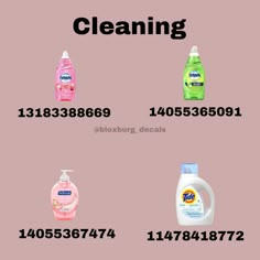 Chores Codes For Bloxburg, Seasoning Decals Bloxburg, Welcome Sign Codes Bloxburg, Laundry Mat Bloxburg Decals, Soap Bloxburg Decal, Bloxburg Stove Decal, Bloxburg Trophy Decal, Laundry Room Decal Codes, Cleaning Supplies Decals Bloxburg