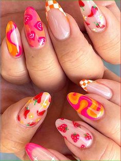 Hey pretty gals, If you are getting bored with your routine simple plane nail paint shades and wanna do some interesting with your nails to give a more glossy and beautiful look to your hands then you are at the right place. In the hot summers if you are planning for a party and don’t ... Read more Simple Spring Nails, Korean Nail Art, Bright Summer Nails, Cute Spring Nails, Cute Summer Nails, Thanksgiving Nails, Spring Nail Art, Flower Nail Art, Beach Nails