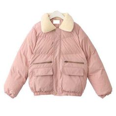 Puffer Jacket Aesthetic, Pink Puffer Jacket, Outfit Png, Outwear Coat, Pink Jacket, Pink Outfits, Jacket Outfits, Aesthetic Clothes