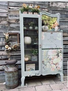 American Furniture Classics Two Door Hutch for Lateral File or Drawer Extension Antique Furniture Makeover, Furniture Appliques, Circle Furniture, Redesign With Prima, Revamp Furniture, Painted Desk, Classy Furniture, Heirloom Traditions, Bohemian Furniture