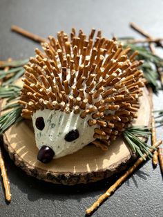 Hedgehog Cheeseball — Oh Cakes Winnie Forest Baby Shower Food, Hedgehog Cheeseball, Woodland Party Food, Animal Themed Food, Woodland Baby Shower Food, April Baby Shower, Finger Desserts, Woodland Creatures Baby Shower, Baby Shower Snacks