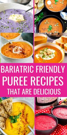 Find a collection of bariatric puree recipes designed to support your recovery and nutritional needs. These recipes are simple, smooth, and full of the flavors you need to stay on track during your post-surgery phase.pureed foods after bariatric surgery, gastric bypass or gastric sleeve.Vsg Puree Recipes High Protein|Bariatric Recipes Sleeve Liquid Diet Bariatric Sleeve Pureed Recipes, Soft Foods After Bariatric Sleeve, Vsg Puree Recipes, Bariatric Soup Recipes, Bariatric Recipes Puree Stage, Bariatric Puree, Puree Soup Recipes, Bariatric Recipes Sleeve Liquid Diet, High Protein Bariatric Recipes