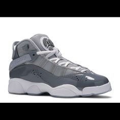 Women’s: Us 8 Youth: Us 7 Jordan 6 Rings Gs 'Cool Grey'. Great Shoe! Just Ready For Something New! Jordan 6 Rings, Jordan Grey, Shoes Jordan, 6 Rings, Jordan 6, Kids Jordans, Jordan Shoes, Something New, Kids Shoes