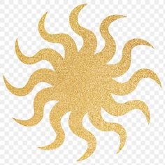 a golden sun on a white background with no background, hd png downloads