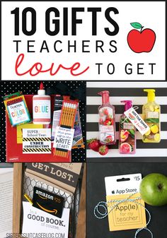 the top ten gifts teachers love to get