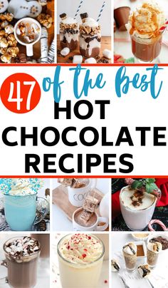 the best hot chocolate recipes and desserts