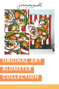 the original art bloomster collection is available for purchase