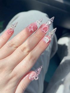 Simple Winter Nail Ideas, Simple Winter Nails, Pinterest Hashtags, Winter Nail Ideas, Cute Pink Nails, Amazing Nails, Bold Statements, Hello Kitty Nails