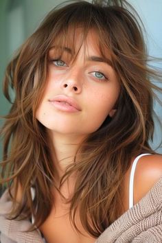 Hair Cuts For Medium Length Fine Hair, Subtle Bangs, Medium Length Haircut With Layers, Low Taper Fade Haircut, Haircut With Layers, Haircuts For Medium Length Hair, Taper Fade Haircut, Layered Bob Haircuts