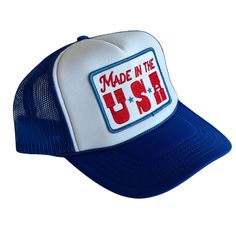 Made in the USA Trucker Hat This his or hers trucker is part of our 2024 Originals Trucker Collection. Cute and perfect for your next day in the sun. So many fun and original styles to choose from! So light, medium/high profile and a perfect addition to your growing hat collection. 5 Panel Foam Mesh Back Trucker, Pro Style Adult Sizing 100% Poly Foam Front, 100% Nylon Back Designed and Finished in Sunny San Diego Camo And Red, Lifeguard Hat, Toddler Accessories, White Camo, Pool Floats, Hat Collection, Kids Hats, Pouch Bag, Kids Sweatshirt