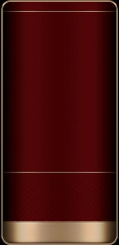 a dark red background with gold trimmings and an elegant border in the center