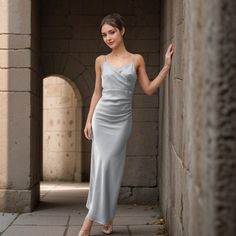 Olivia Mark - Sleek and Sassy Strapless Bodycon Dress Spring Strapless Satin Bodycon Dress, Solid Color Bodycon Strapless Dress, Trendy Non-stretch Strapless Dress, Chic Gray Sleeveless Bodycon Dress, Gray Sleeveless Bodycon Dress, Chic Bodycon Dress, City Chic Dresses, Sassy Dress, Dress Elegant Long