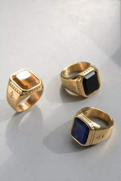 Rings For Men Stone, Golden Ring Men, Gold Onyx Ring Men, Mens Ring With Stone, Male Gold Ring, Golden Rings For Men, Ring Design For Men, Rings For Boys, Boys Rings