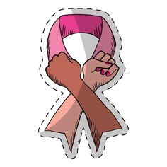 Pink Awareness, Tout Rose, Graffiti Wall Art, Graffiti Wall, Signs And Symptoms, Awareness Ribbons