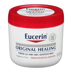 Heal very dry, sensitive skin with a creme uniquely formulated to repair and protect. This emollient-rich formula, free of fragrances and dyes that can irritate, uses simple trusted ingredients to soothe and help heal even severely dry skin. Skin stays moisturized all day and its noticeably healthier-looking. Eucerin Skin Science that Shows For over 100 years, Eucerin has pioneered skincare innovation, and today we are recognized and trusted by dermatologists as one of the leading and most recom Severe Dry Skin, Product Template, Sensitive Skin Care, Dermatologist Recommended, Skin Care Moisturizer, Fragrance Free Products, Seals, Dry Skin, Beauty Skin