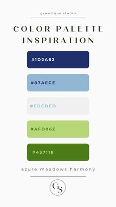 the color palette for this website is blue, green, and white with different colors