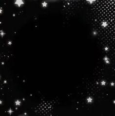 an abstract black and white background with stars