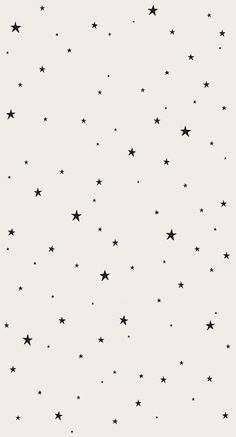 black and white stars on a light gray background wallpaper mural decal for walls