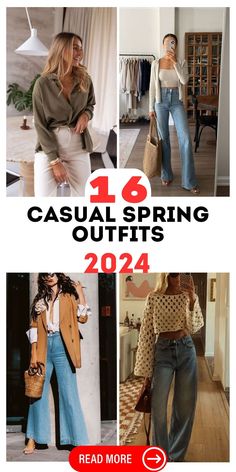 [PaidAd] Casual Spring Outfits 2024 Are All About Versatility And Elegance. Explore Our Collection, Including The Best Of Business Casual Outfits For Women, To Refresh Your Wardrobe This Spring. #springtopsforwomen2024 Spring 2024 Jeans Outfit, Spring Casual Outfits Women 2024, Casual Spring Fashion 2024, Spring 2024 Casual Outfits, Business Casual Outfits Spring 2024, Spring Jeans Outfit 2024, Everyday Spring Outfits 2024, Spring Clothes For Women 2024, Trending Spring Outfits 2024