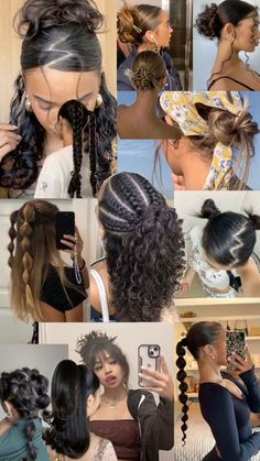 Braids Big, Hairstyles Knotless, Quick Curly Hairstyles, Lemonade Braids, Mixed Curly Hair, Hair Inspiration Long, Types Of Hair, Hairstyles For Layered Hair