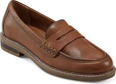 Earth® Javas Penny Loafer (Women) | Nordstrom Shoe Image, Loafer Women, Penny Loafer, Kids Luggage, Luxury Store, Penny Loafers, Pharmacy Gifts, Stacked Heel, Loafers For Women